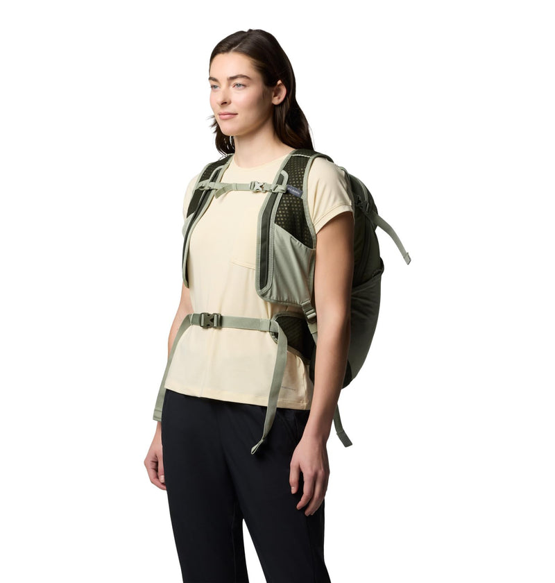 Columbia Unisex Blackcomb Ridge 30L Backpack, Safari/Greenscape, S/M