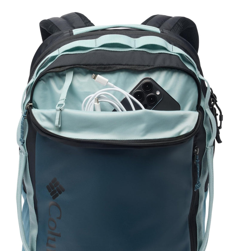Columbia Unisex Landroamer Everyday Backpack, Everblue/Black/Crushed Blue, One Size