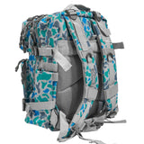 Combat Iron 25L Military Tactical Backpack for Men & Women, Molle Daypack Bug Out Bag, Hiking, Camping, Travel Rucksack with Bottle Holder, Coastal Duck Camo