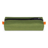 Comfyable Small Toiletry Bag for Men, Slim Mini Toothbrush Case, Mini Dopp Kit Bag for Electronics, Tech, Gym, Water - Resistant Essentials Pouch, Green
