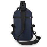 Compact Sling Bag Crossbody Chest Backpack with Multi Pockets Oxford Fabric Lightweight Travel Daypack for Men & Women Daily Carry