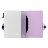 Conceal Plus Small RFID Pop Up Wallet for Women – Slim Minimalist Credit Card Holder (4 - 6 Card Capacity) – Compact Aluminum Metal Case with RFID Blocking Security Travel Wallet