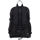 Concept One Element Backpack, Vertical Logo Skate Pack, Multi - Compartment Storage, Reflective Bungee Cord, Black