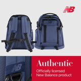Concept One New Balance Laptop Backpack, Athletics Advanced Commuter Travel Bag for Men and Women, Indigo, 19.5 inch