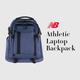 Concept One New Balance Laptop Backpack, Athletics Advanced Commuter Travel Bag for Men and Women, Indigo, 19.5 inch