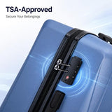 CONCEPTEN 20/24/28 Inch Hardshell Suitcase Set, ABS Luggage Set with TSA Lock 5 Piece