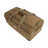 Condor Colossus Duffel Bag - 3 in 1 Rugged Tactical Gear Bag - Backpack/Duffle/Shoulder - Lightweight Multicompartment with 52L Storage - Coyote Brown (Military, Outdoors, First Responders)