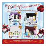 Convenience Kits International Women's Deluxe 10 Piece Kit with Travel Size TSA Compliant Essentials Featuring: Pantene Hair Products in Reusable Toiletry Zippered Bag