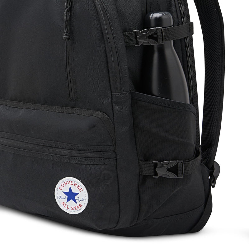 Converse Unisex AdultStraight Edge Backpack, Black, One Size