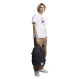 Converse Unisex AdultStraight Edge Backpack, Black, One Size