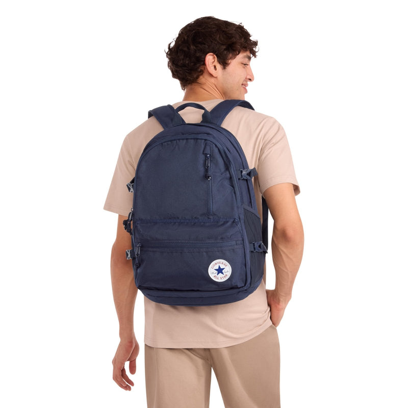 Converse Unisex AdultStraight Edge Backpack, Obsidian, One Size