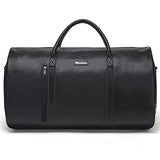 Convertible Garment Bag, Carry-On Suit Bag with Shoulder Strap