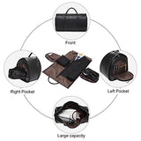 Convertible Garment Bag, Carry-On Suit Bag with Shoulder Strap