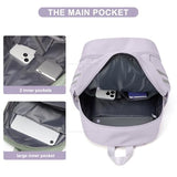 coofay Gym Backpack For Women Waterproof Sports Backpack With Shoe Compartment Lightweight Travel Backpacks Small Gym Bag Dance Volleyball Backpacks