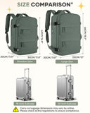 coofay Travel Backpack For Women Men Airline Approved Carry On Backpack Flight Approved Waterproof Sports Luggage Backpack Casual Daypack Small Hiking Backpacks