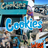COOKIES Rack Pack Over The Shoulder Bag – Smell Proof Unisex Crossbody Bag for Men & Women – Adjustable Strap, Double Zipper, Multi-Pocket Streetwear Bag for Hiking, Travel & Everyday Carry – Navy