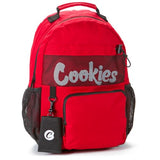 Cookies Stasher Smell Proof Backpack – Large Odorless Travel Backpack for Men & Women, Carry-On Personal Item, Spacious Bag - Red | Backpacks4Less