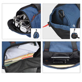 Cool NEW! Duffel Style Carry On Sports Travel Bag with Shoulder Strap, Zippered Compartments