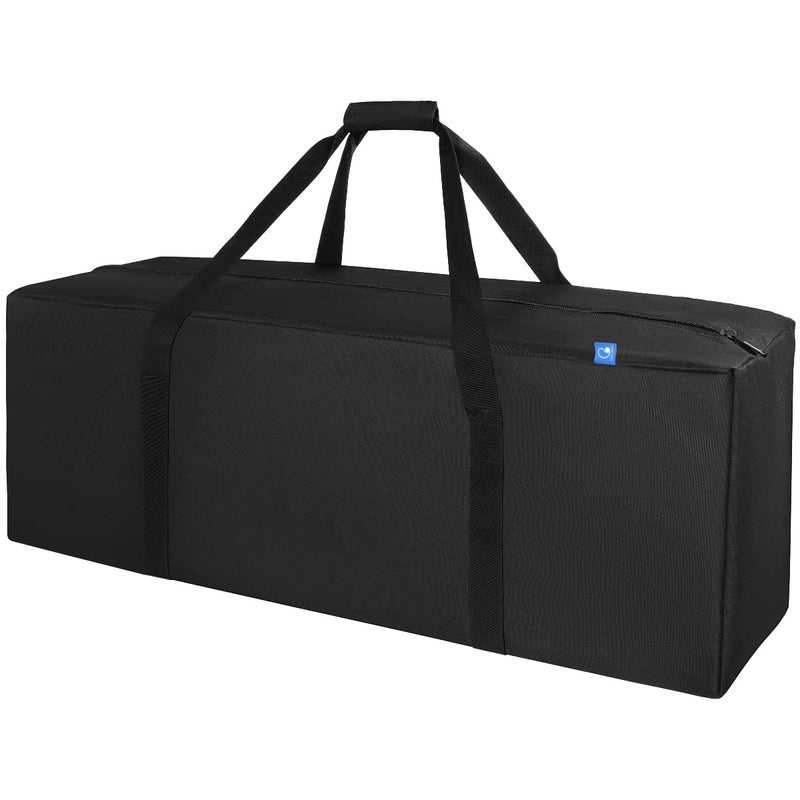 COOLBEBE 36 - Inch Large Travel Duffle Bag, 100L Heavy Duty Luggage for Sports Equipment, Camping & Moving, Water Resistant, Black