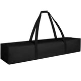 COOLBEBE 45 Inch Tripod Carrying Case - 45x7x7 Inch Storage Bag for Light Stands, Fishing Rods, Tent Poles, and Camera Gear, Water Resistant, Black