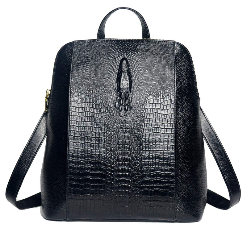 COOLCY Women Real Leather Backpack Shoulder Bag