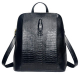 COOLCY Women Real Leather Backpack Shoulder Bag