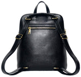 COOLCY Women Real Leather Backpack Shoulder Bag