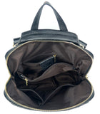 COOLCY Women Real Leather Backpack Shoulder Bag