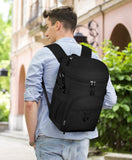 Cooler Backpack, 22L Waterproof Soft Backpack Coolers Leak Proof Beach Backpack Insulated Picnic Lunch Bag for Fishing Camping,Beach,Hiking,Travel - Black