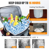 Cooler Backpack, AYAMAYA 24 Cans Insulated Lunch Backpack Cooler Leakproof, Keeps Hot/Cold for Up to 16 Hours, Lightweight Waterproof Beach Travel Camping Cooler Bag for Men and Women