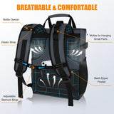 Cooler Backpack, AYAMAYA 24 Cans Insulated Lunch Backpack Cooler Leakproof, Keeps Hot/Cold for Up to 16 Hours, Lightweight Waterproof Beach Travel Camping Cooler Bag for Men and Women