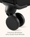 Coolife Upgraded Softside Luggage, TSA Lock, Spinner, 3-Piece 1800D Set