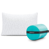 Coop Home Goods Original Travel and Camping Adjustable Pillow, Small Camping Pillow with Compressible Stuff Sack, Medium-Firm Memory | Backpacks4Less