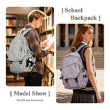 coowoz Lightweight School Bag College Laptop Backpack for Men Women Travel bag High School Middle Bookbag for Boy Girls