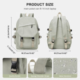 coowoz Lightweight School Bag College Laptop Backpack for Men Women Travel bag High School Middle Bookbag for Boy Girls
