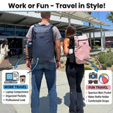 COR Surf Travel Backpack Laptop Backpack 28L Black