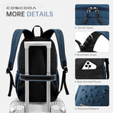 COSCOOA 17x10x9 Personal Item Bag United Airlines,Small Carry On Backpack 20L,Flight Approved Underseat Travel Luggage Bag, Mochila de Viaje,Cabin Size Lightweight Travel Backpack