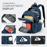 COSCOOA 17x10x9 Personal Item Bag United Airlines,Small Carry On Backpack 20L,Flight Approved Underseat Travel Luggage Bag, Mochila de Viaje,Cabin Size Lightweight Travel Backpack