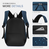 COSCOOA 40x30x15cm Personal Item Travel Ryanair Backpack,16x12x6inch Small Carry On Backpack 20L,Flight Approved Underseat Travel Luggage Bag,Mochila de Viaje,Cabin Size Lightweight Backpack