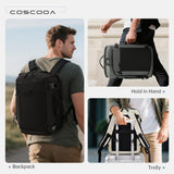 COSCOOA Carry On Travel Backpack 40x30x20cm Expandable 30 - 35L, 40x30x25cm Personal item Size Bag,15.6inch Laptop Backpack with Shoe Compartment and Wet Pockets,Mochila de Viaje