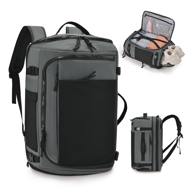 COSCOOA Carry On Travel Backpack 40x30x20cm Expandable 30 - 35L, 40x30x25cm Personal item Size Bag,15.6inch Laptop Backpack with Shoe Compartment and Wet Pockets,Mochila de Viaje