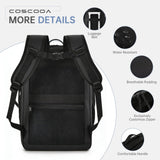 COSCOOA Carry On Travel Backpack 40x30x20cm Expandable 30 - 35L, 40x30x25cm Personal item Size Bag,15.6inch Laptop Backpack with Shoe Compartment and Wet Pockets,Mochila de Viaje