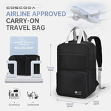 COSCOOA Travel Backpack United Airlines Personal Item Bag 17x10x9,Small Carry On Backpack 20L Flight Approved Underseat Ryanair 40x20x25 CM Travel Bag,Mochila de Viaje,Cabin Size Lightweight Backpack
