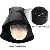 Cosmos Skateboard Bag - Skateboard Backpack & Travel Carry Bag with Outer Pocket, Adjustable Strap for Standard, Mini Cruiser, Regular Size Adult Skateboard, Water-Resistant Fits Commute & Outdoor Use