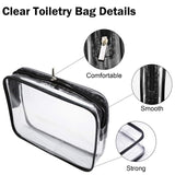 Cosywell Travel Size Bottles for Toiletries 13 Pack 2oz TSA Approved Toiletry Bottles Leak Proof Travel Kit for Women Men TSA Clear Toiletry Bag Shampoo Lotion Skincare Cosmetic Container