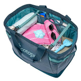 Cotopaxi Allpa 60L Gear Hauler Tote, Blue Spruce/Abyss