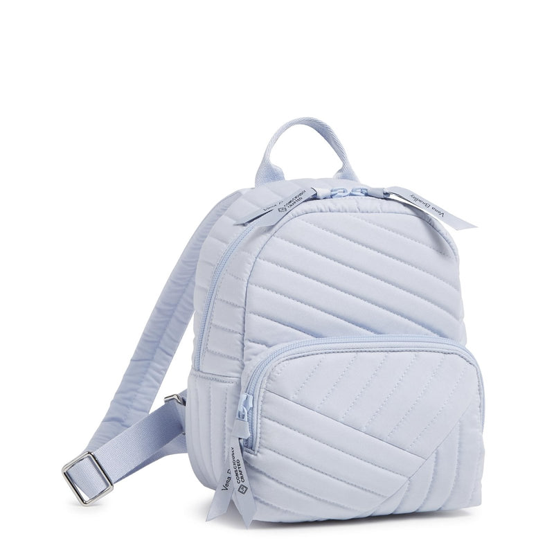 Cotton Mini Backpack Purse, Morning Glory