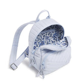 Cotton Mini Backpack Purse, Morning Glory