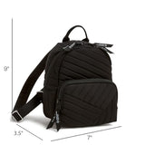 Cotton Mini Backpack Purse, Morning Glory