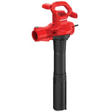 CRAFTSMAN 3 - in - 1 Leaf Blower, Vacuum and Mulcher, Backpack Blower Up to 260 MPH, 12 Amp, Corded Electric Leaf Collector (CMEBL7000)